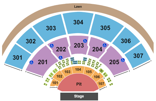 Xfinity Center Hardy Seating Chart